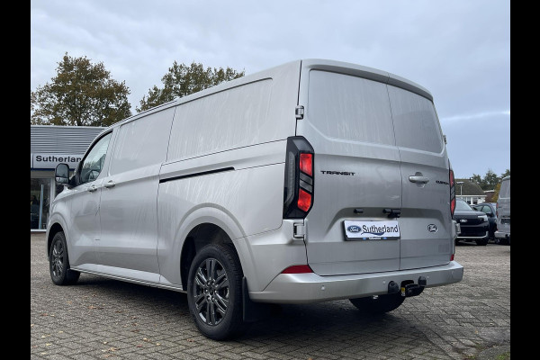 Ford Transit Custom 320 2.0 TDCI L2H1 Limited SCI | 170pk Automaat! | 5 jaar garantie |  17 inch velgen | Dubbele schuifdeur | Draadloos opladen | Reservewiel |  70L brandstoftank