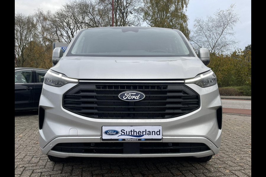 Ford Transit Custom 320 2.0 TDCI L2H1 Limited SCI | 170pk Automaat! | 5 jaar garantie |  17 inch velgen | Dubbele schuifdeur | Draadloos opladen | Reservewiel |  70L brandstoftank