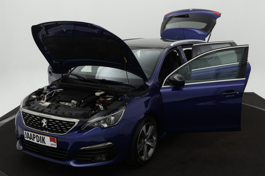 Peugeot 308 SW BWJ 2020 / 1.2 PT 131PK GT-line | / Pano Dak / Clima / Camera a. / Navi / Privacy glass / Carplay / PDC v+a / Leder/Stof /