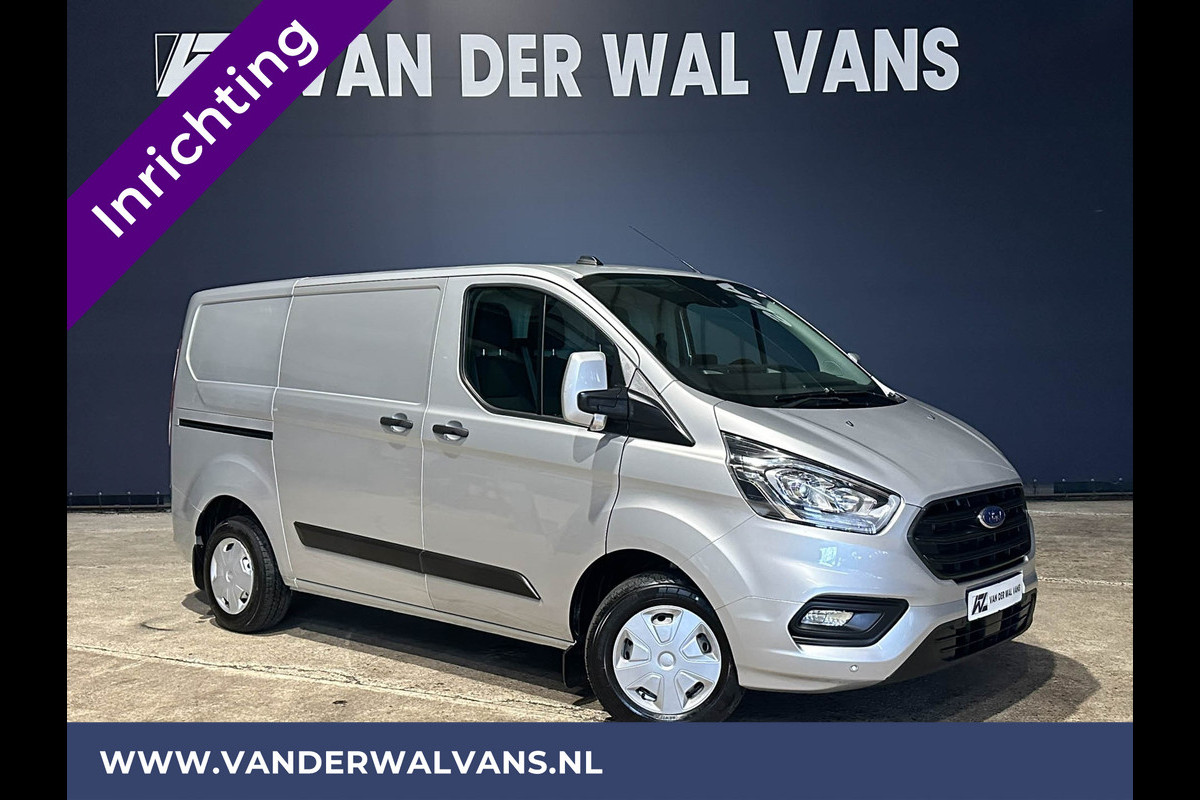 Ford Transit Custom 2.0 TDCI 130pk L1H1 inrichting Euro6 Airco | Camera | Navigatie | LED | Cruisecontrol Parkeersensoren, Stoelverwarming, Verwarmde voorruit, Bijrijdersbank