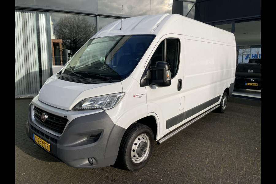 Fiat Ducato 33 2.3 MultiJet L3H2 Clim. control - Cruise control - Parksensoren achter - Navi full map - radio/tel/bluetooth - A-uitrijcamera - multifunctioneel stuurwiel - Trekhaak - 2 zitpl. RV - Zijschuifd.R - Tussenschot  ideaal voor bus camper /verkeerd in goede staat