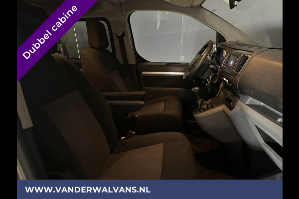 Citroën Jumpy 2.0 BlueHDI **MARGE, GEEN BTW** 123pk L3H1 XL Dubbel cabine Euro6 Airco | Navigatie Cruisecontrol, Apple Carplay, Trekhaak, Parkeersensoren, 5-Zits