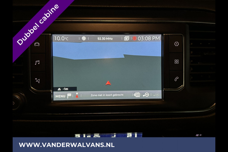 Citroën Jumpy 2.0 BlueHDI **MARGE, GEEN BTW** 123pk L3H1 XL Dubbel cabine Euro6 Airco | Navigatie Cruisecontrol, Apple Carplay, Trekhaak, Parkeersensoren, 5-Zits