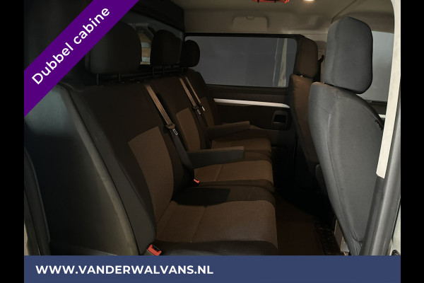 Citroën Jumpy 2.0 BlueHDI **MARGE, GEEN BTW** 123pk L3H1 XL Dubbel cabine Euro6 Airco | Navigatie Cruisecontrol, Apple Carplay, Trekhaak, Parkeersensoren, 5-Zits