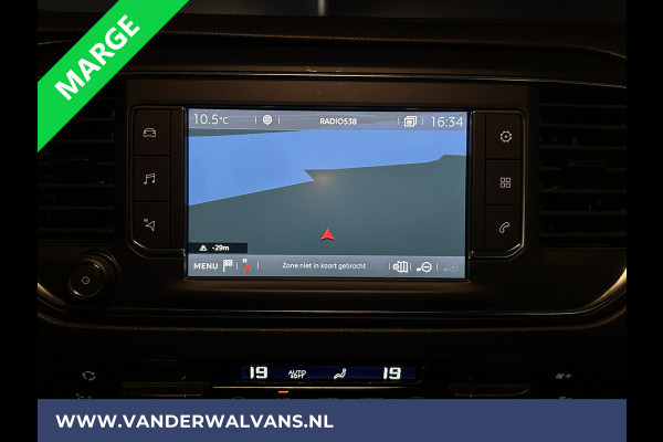 Citroën Jumpy 2.0 BlueHDI **MARGE, GEEN BTW** 123pk L3H1 XL Dubbel cabine Euro6 Airco | Navigatie Cruisecontrol, Apple Carplay, Trekhaak, Parkeersensoren, 5-Zits