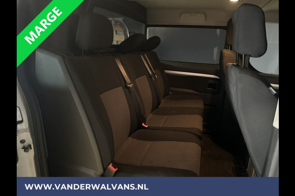 Citroën Jumpy 2.0 BlueHDI **MARGE, GEEN BTW** 123pk L3H1 XL Dubbel cabine Euro6 Airco | Navigatie Cruisecontrol, Apple Carplay, Trekhaak, Parkeersensoren, 5-Zits