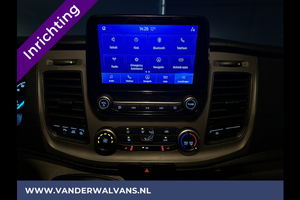 Ford Transit Custom 2.0 TDCI 130pk L1H1 inrichting Euro6 Airco | Camera | Navigatie | LED | Cruisecontrol Parkeersensoren, Stoelverwarming, Verwarmde voorruit, Bijrijdersbank