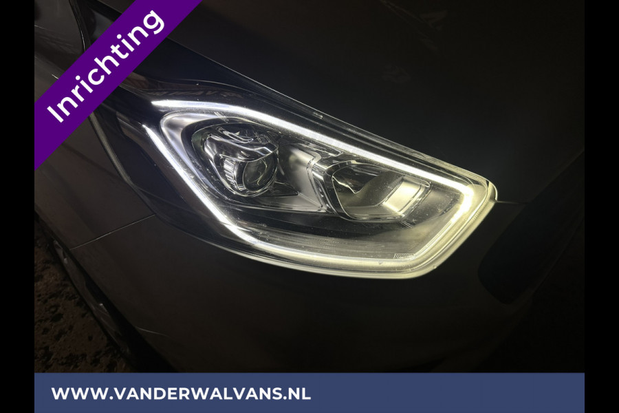 Ford Transit Custom 2.0 TDCI 130pk L1H1 inrichting Euro6 Airco | Camera | Navigatie | LED | Cruisecontrol Parkeersensoren, Stoelverwarming, Verwarmde voorruit, Bijrijdersbank