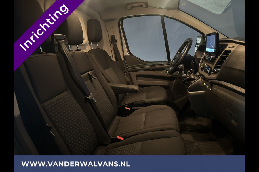 Ford Transit Custom 2.0 TDCI 130pk L1H1 inrichting Euro6 Airco | Camera | Navigatie | LED | Cruisecontrol Parkeersensoren, Stoelverwarming, Verwarmde voorruit, Bijrijdersbank