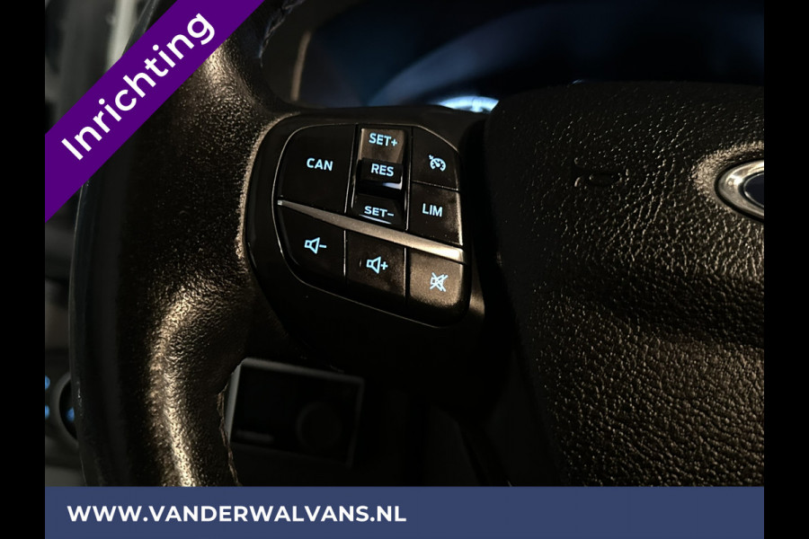 Ford Transit Custom 2.0 TDCI 130pk L1H1 inrichting Euro6 Airco | Camera | Navigatie | LED | Cruisecontrol Parkeersensoren, Stoelverwarming, Verwarmde voorruit, Bijrijdersbank