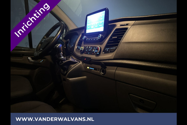 Ford Transit Custom 2.0 TDCI 130pk L1H1 inrichting Euro6 Airco | Camera | Navigatie | LED | Cruisecontrol Parkeersensoren, Stoelverwarming, Verwarmde voorruit, Bijrijdersbank