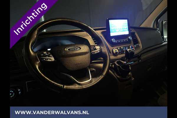 Ford Transit Custom 2.0 TDCI 130pk L1H1 inrichting Euro6 Airco | Camera | Navigatie | LED | Cruisecontrol Parkeersensoren, Stoelverwarming, Verwarmde voorruit, Bijrijdersbank