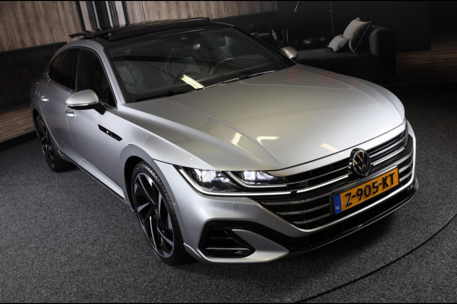 Volkswagen Arteon 2.0 TSI R-Line Business+ / Aut / Acc / Lane Assist / Dode Hoek / Sfeerverlichting / Camera / Open Pano / 20 Inch