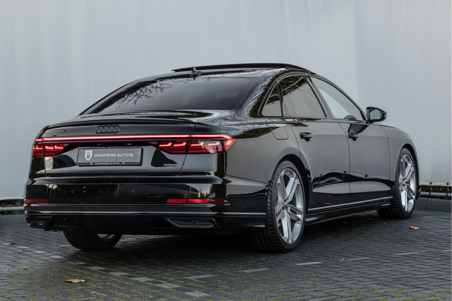 Audi A8 50 TDI Quattro 330pk ABT Pano Sportexterieur  S-stoelen 4-wielsturing B&O Standkachel