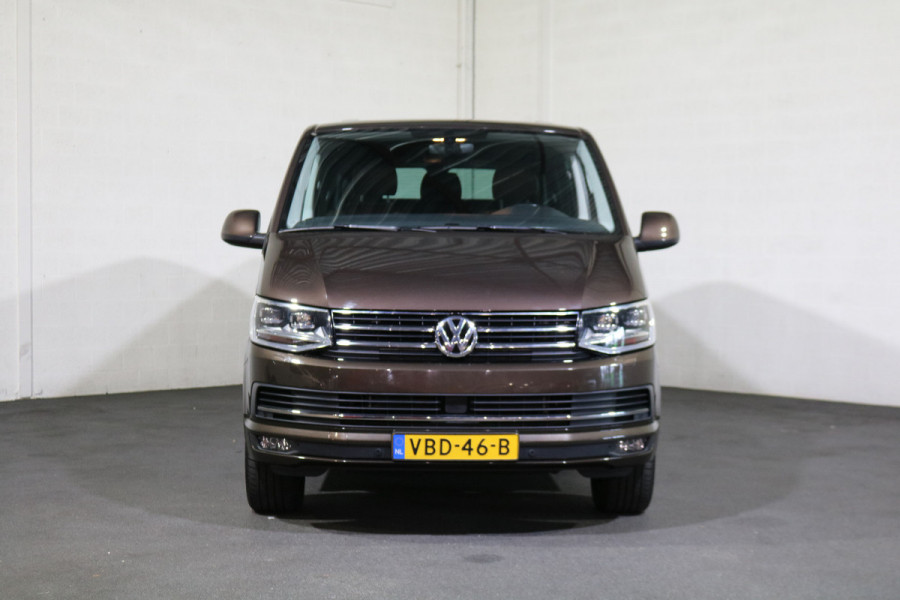 Volkswagen Transporter 2.0 TDI 150pk L2 H1 DC Edition Automaat Airco Leer Navigatie 2x Schuifdeur