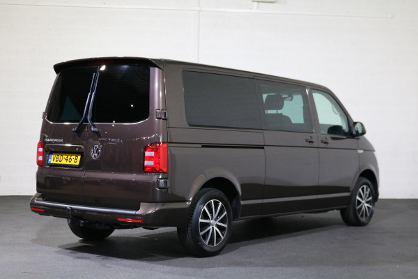 Volkswagen Transporter 2.0 TDI 150pk L2 H1 DC Edition Automaat Airco Leer Navigatie 2x Schuifdeur