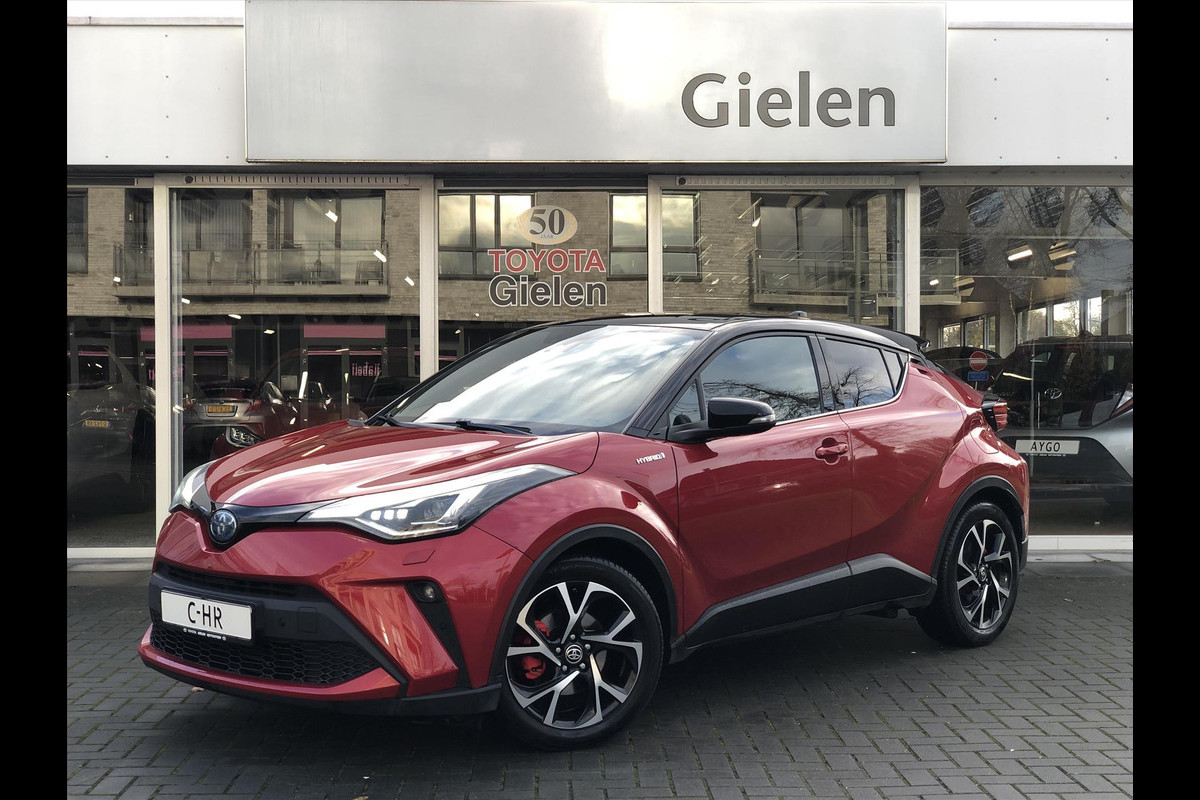 Toyota C-HR 2.0 Hybrid Bi-Tone | Dodehoekherkenning, Parkeersensoren, Stoel + Stuurverwarming, Keyless, Apple CarPlay/Android Auto