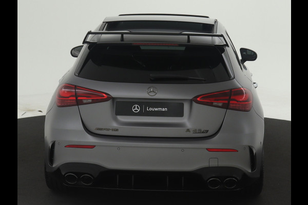 Mercedes-Benz A-Klasse AMG 45 S 4MATIC+ | Night Pack II | Aerodynamica Pack | Premium Plus Pack | Rijassistentiepakket Plus | AMG Performance sportstoelen | Burmester surround sound system | Amg track pace | Extra USB-poorten |