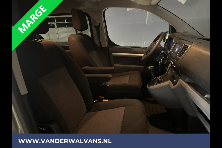 Citroën Jumpy 2.0 BlueHDI **MARGE, GEEN BTW** 123pk L3H1 XL Dubbel cabine Euro6 Airco | Navigatie cruisecontrol, 2500kg trekhaak, parkeersensoren, apple carplay