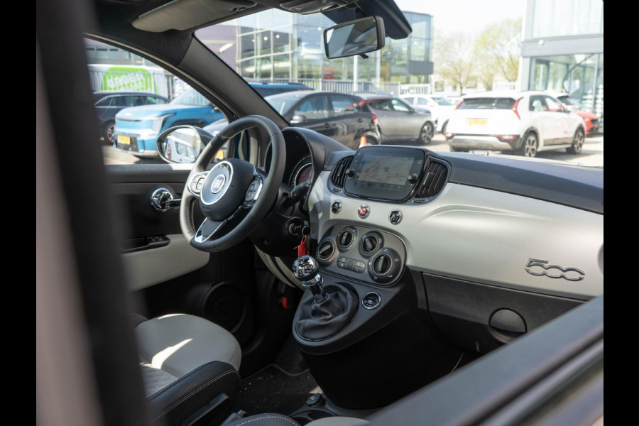 Fiat 500 Hybrid Star | Navi | Airco | Panorama dak | 16" | PDC | Apple Carplay