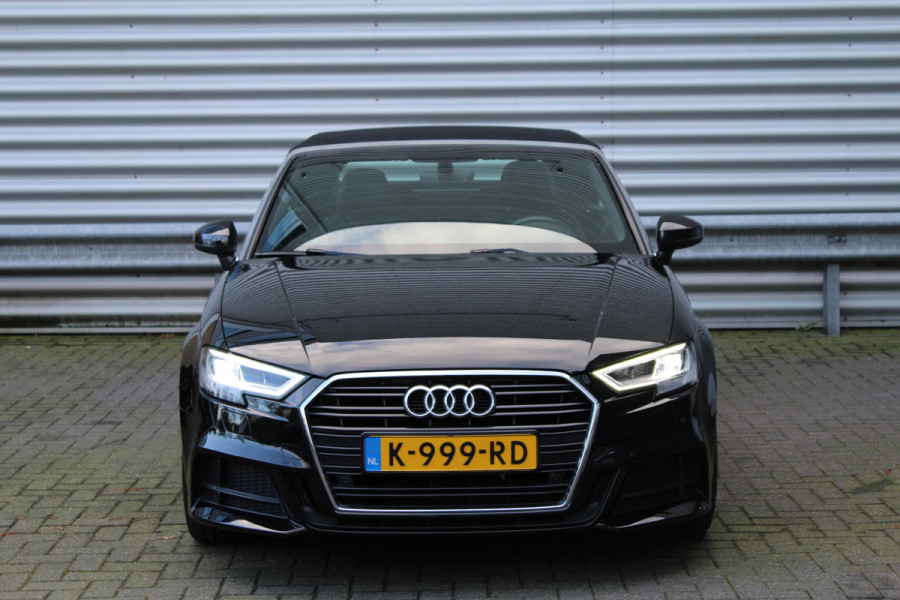 Audi A3 Cabriolet 1.5 TFSI 150pk Sport S Line Edition Clima Cruise B&O PDC LED 18"LMV Stoel en Nek verwarming