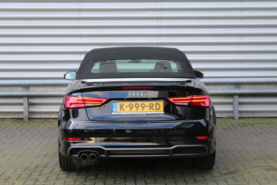 Audi A3 Cabriolet 1.5 TFSI 150pk Sport S Line Edition Clima Cruise B&O PDC LED 18"LMV Stoel en Nek verwarming