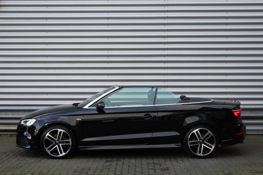 Audi A3 Cabriolet 1.5 TFSI 150pk Sport S Line Edition Clima Cruise B&O PDC LED 18"LMV Stoel en Nek verwarming