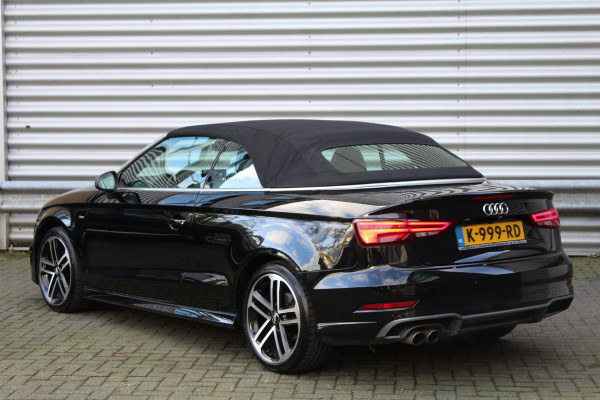 Audi A3 Cabriolet 1.5 TFSI 150pk Sport S Line Edition Clima Cruise B&O PDC LED 18"LMV Stoel en Nek verwarming