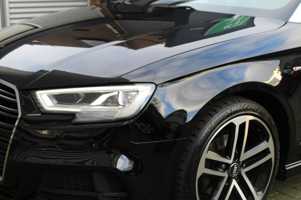 Audi A3 Cabriolet 1.5 TFSI 150pk Sport S Line Edition Clima Cruise B&O PDC LED 18"LMV Stoel en Nek verwarming