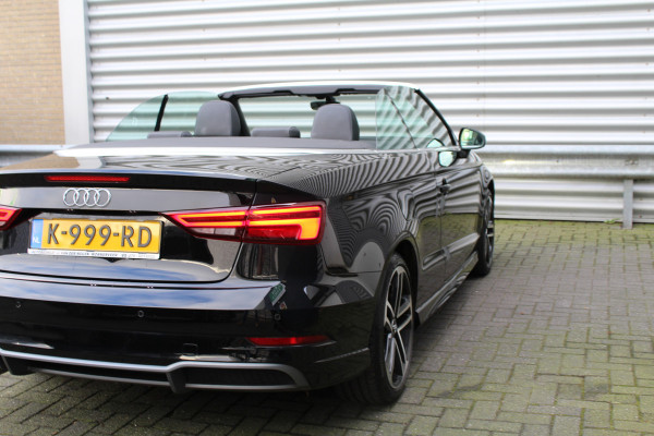 Audi A3 Cabriolet 1.5 TFSI 150pk Sport S Line Edition Clima Cruise B&O PDC LED 18"LMV Stoel en Nek verwarming