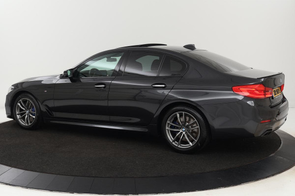 BMW 5 Serie 540i M-Sport | Schuifdak | Head-Up | Adaptive cruise | Stoel & stuurverwarming | 360 camera | Leder | Carplay | Navigatie | Full LED | Memory