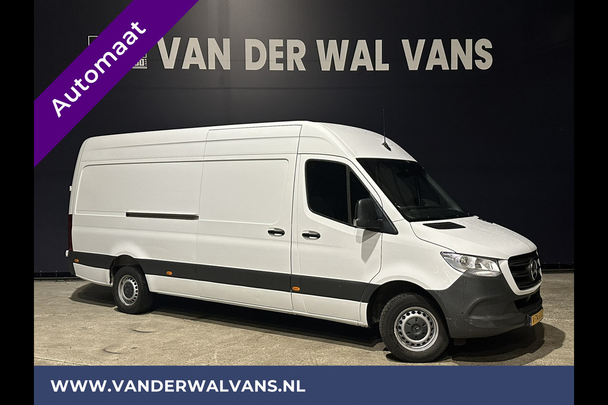 Mercedes-Benz Sprinter 317 CDI 170pk 9G-Tronic Automaat L3H2 Fabrieksgarantie Euro6 Airco | Camera | Navigatie Cruisecontrol, Chauffeursstoel, Parkeersensoren, Stoelverwarming, Bijrijdersbank