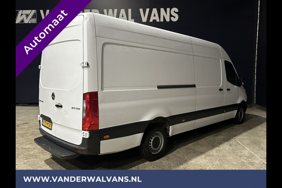 Mercedes-Benz Sprinter 317 CDI 170pk 9G-Tronic Automaat L3H2 Euro6 Airco | Camera | Apple Carplay Android Auto, Cruisecontrol, Parkeersensoren, Chauffeursstoel, Bijrijdersbank