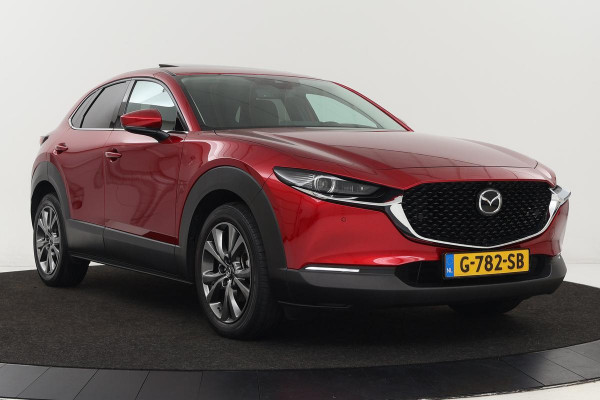 Mazda CX-30 2.0 SkyActive-X Luxury | Schuifdak | 360 camera | Leder | Stoel & stuurverwarming | Adaptive cruise | Bose Sound | Carplay | Full LED | Navigatie