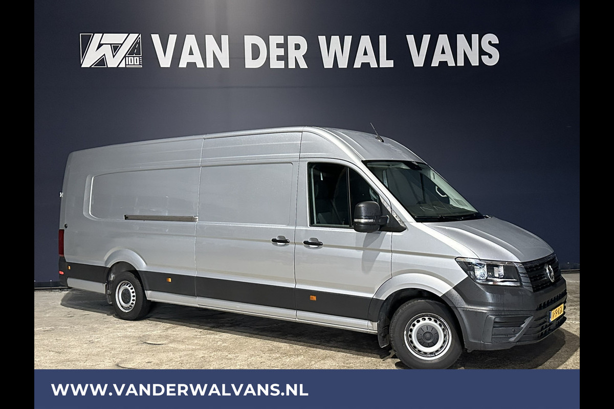 Volkswagen Crafter 2.0 TDI 141pk L5H3 L4H2 Euro6 Airco | Camera | Apple Carplay | Android Auto Cruisecontrol, Chauffeursstoel, Parkeersensoren, Bijrijdersbank