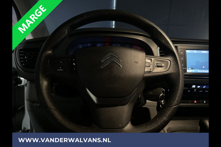 Citroën Jumpy 2.0 BlueHDI **MARGE, GEEN BTW** 123pk L3H1 XL Dubbel cabine Euro6 Airco | Navigatie Cruisecontrol, Apple Carplay, Trekhaak, Parkeersensoren, 5-Zits