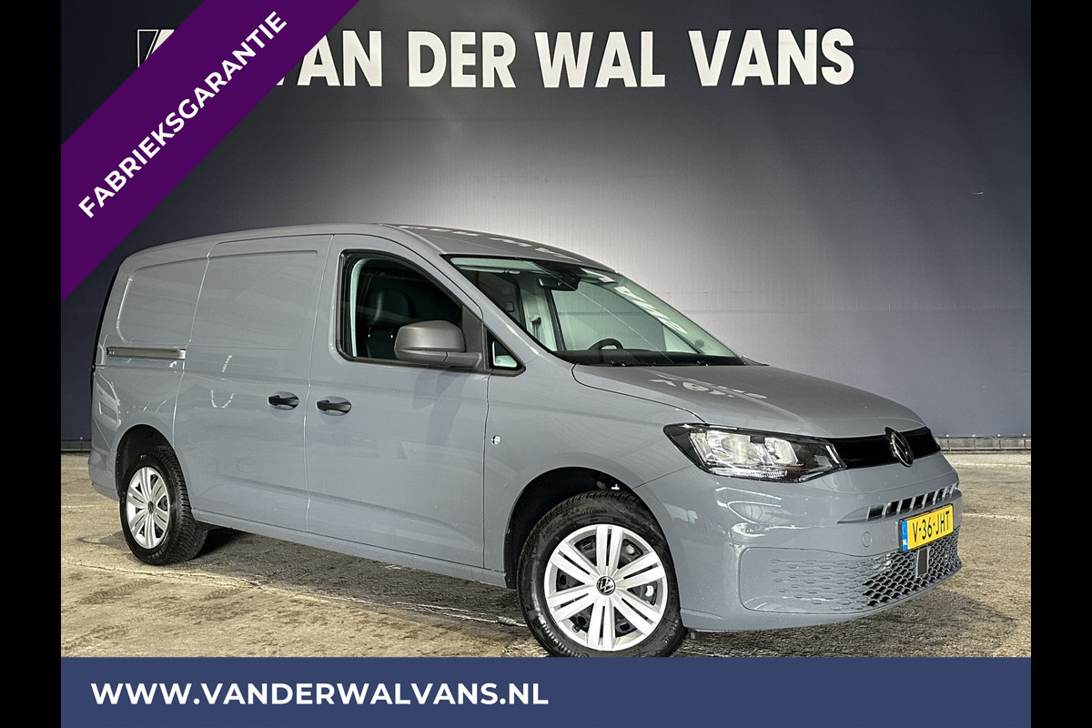 Volkswagen Caddy 1.5 TSI 115pk Automaat Benzine motor L2H1 Maxi Fabrieksgarantie Euro6 Airco | Camera | Apple carplay cruisecontrol, android auto, parkeersensoren, lederen bekleding