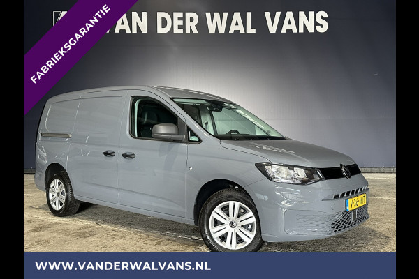 Volkswagen Caddy 1.5 TSI 114 pk **BPM VRIJ voor de Ondernemer** Automaat Benzine motor L2H1 Maxi Fabrieksgarantie Euro6 Airco | Camera | Apple ca cruisecontrol, android auto, parkeersensoren, lederen bekleding