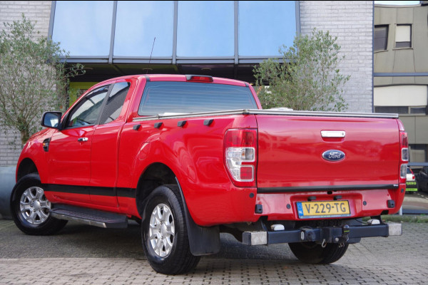 Ford Ranger 2.2 TDCi XLT Supercab 3.55 4X4 160PK, 3.5T TREKHAAK, CAMERA, NAVI, CRUISE, CLIMA, PDC, APPLE CARPLAY