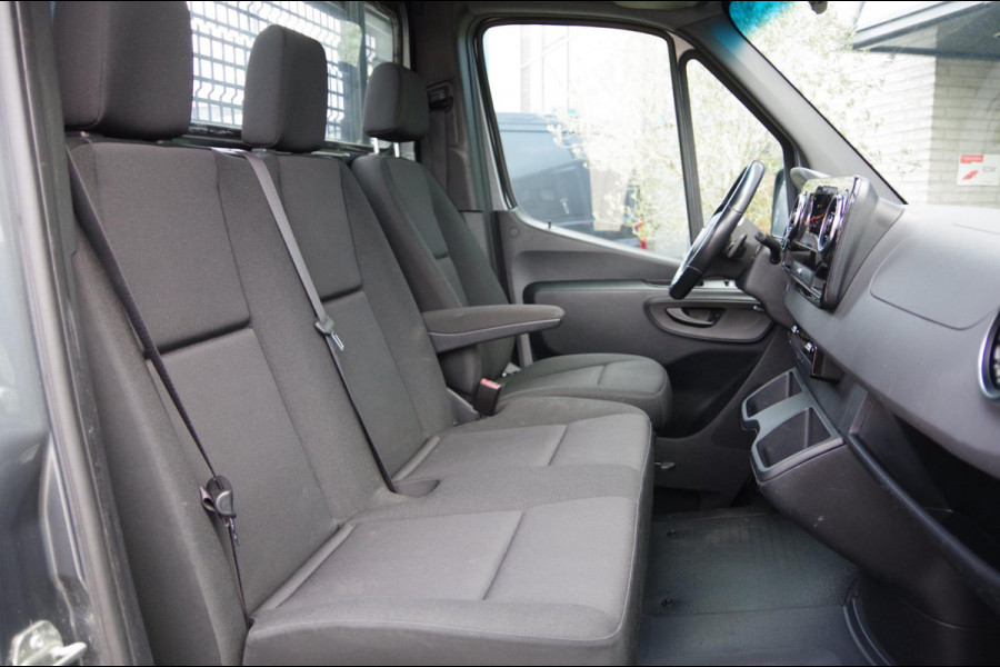 Mercedes-Benz Sprinter 316 2.2 CDI L3 OPEN LAADBAK, AUT. 3.5T TREKHAAK, 3-ZITS, ADAPT. CRUISE, MBUX 10'', NAVI, CLIMA, PICK-UP