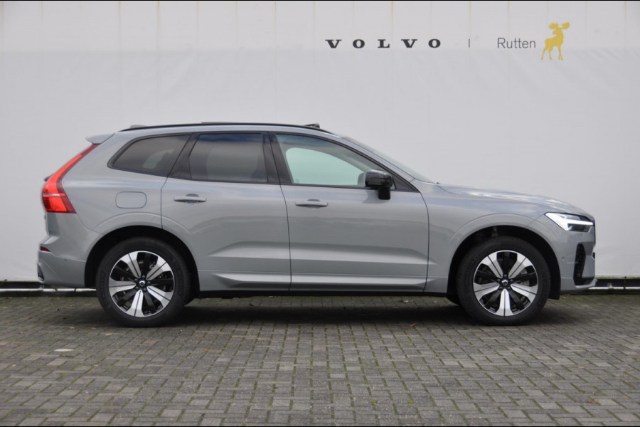 Volvo XC60 T6 350PK Long Range AWD Plus Dark / Adaptieve cruise control / Pilot Assist / 360 Camera / Panoramisch schuif-kantel dak / Lederen bekleding / Elektrisch bedienbare voorstoelen met geheugen / Stoelverwarming voor en achter / Apple Carplay /