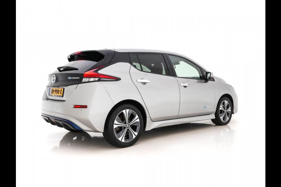 Nissan Leaf Tekna 40 kWh Aut.*BOSE-SURROUND | 1/2-LEDER | FULL-LED | ADAPTIVE-CRUISE | SURROUND-VIEW | KEYLESS | NAVI-FULLMAP | DAB+ | ECC | PDC | COMFORT-SEATS | 17 "ALU*