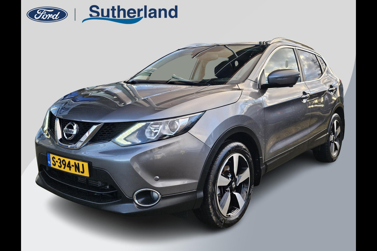 Nissan QASHQAI 1.2 Tekna Automaat | Panoramadak | Navigatie | Trekhaak afneembaar | Cruise control | PDC voor + achter | 360 graden camera | Climate control etc.