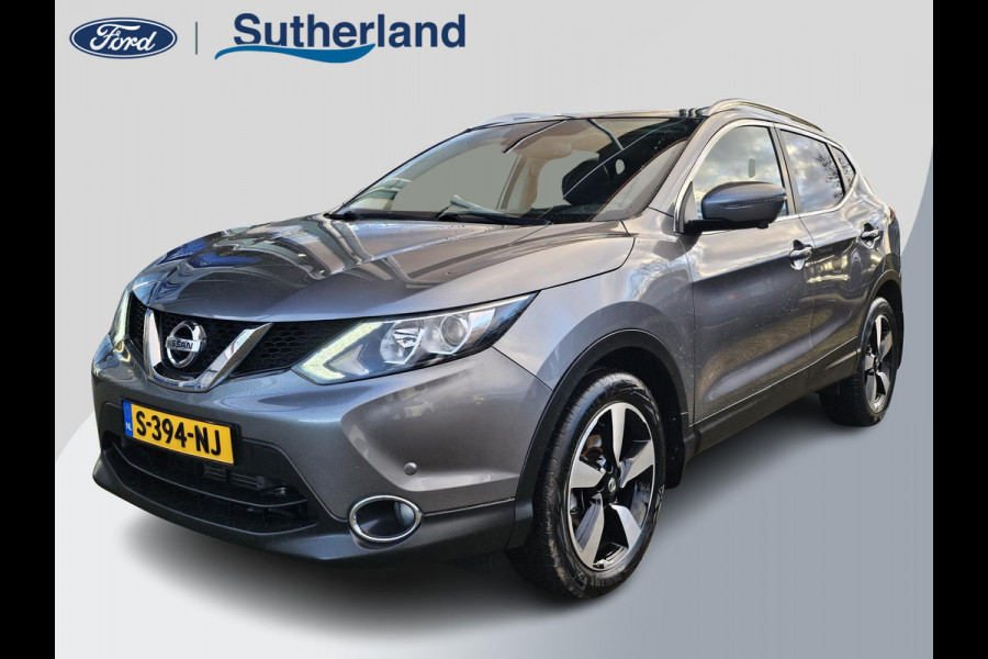 Nissan QASHQAI 1.2 Tekna Automaat | Panoramadak | Navigatie | Trekhaak afneembaar | Cruise control | PDC voor + achter | 360 graden camera | Climate control etc.