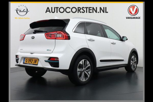 Kia e-Niro 64kWh Leder AppleCarplay/Android Auto Adaptive Cruise Control Camera Soundsystem JBL® LED koplampen 3D-Navi LMV 17" ECC Lane Ass Bluetooth Regen-Lichtsensor Connected-Services DAB Dode-HoekSensor Multi-Media Privacy Glas 1e Eigenaar ruim 45.000 nieuw ! Orig.NL se auto