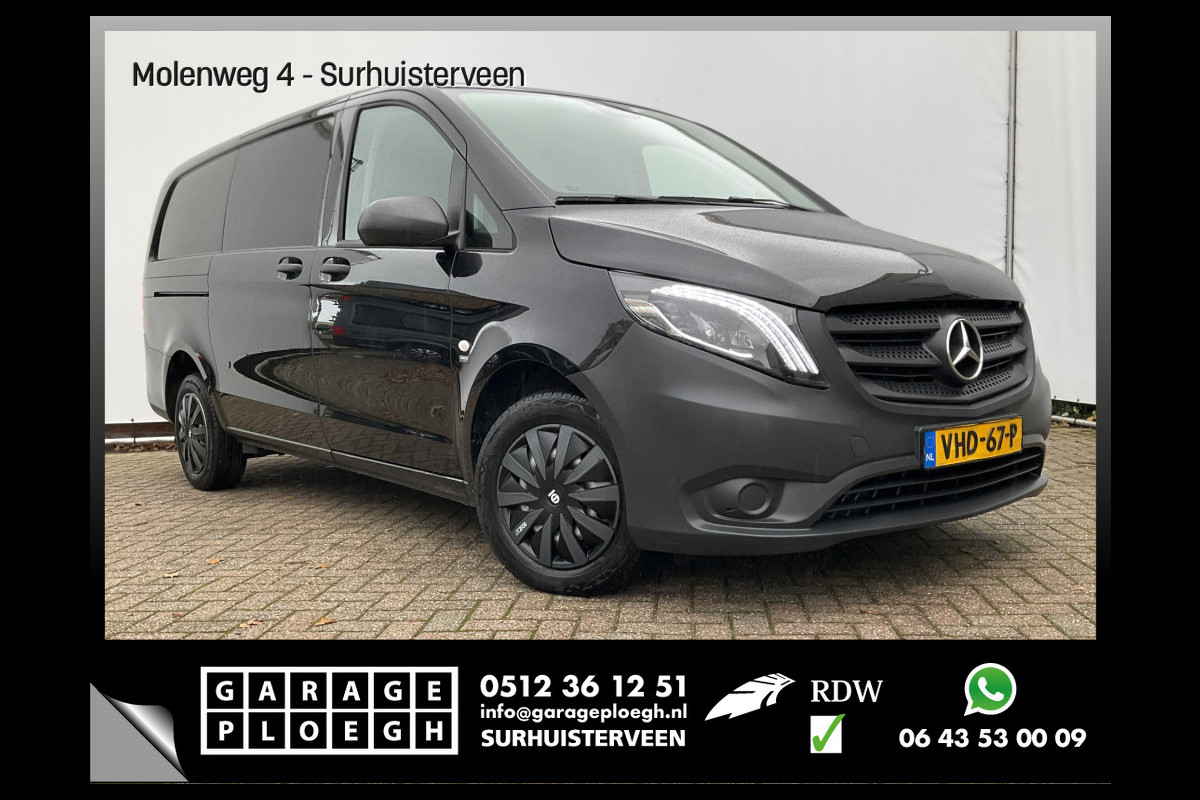 Mercedes-Benz Vito 3-Pers 110 CDI 64dkm+Nap Leer Navi Trekhaak Clima Cruise