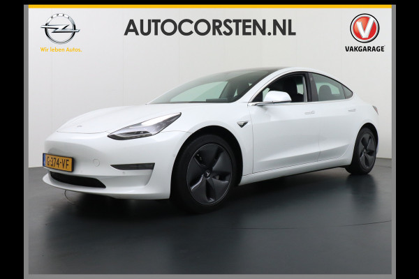 Tesla Model 3 Long Range 75 kWh 463PK FSD -vb 18" Premium-Audio 4wd AutoPilot Pano.dak Camera Leer Adaptive-Cruise+Stop&Go  PDC-A+Voor Wifi Ec Veel grip door AWD vierwielaandrijving. Origineel Nederlandse auto ! grootste accu ! tot 16,5 kwh thuis laden, 120kw/h snelladen per uur !