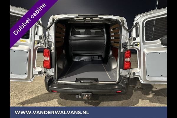 Citroën Jumpy 2.0 BlueHDI **MARGE, GEEN BTW** 123pk L3H1 XL Dubbel cabine Euro6 Airco | Navigatie Cruisecontrol, Apple Carplay, Trekhaak, Parkeersensoren, 5-Zits