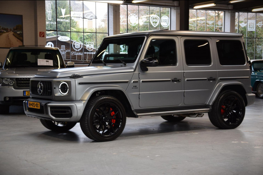 Mercedes-Benz G-Klasse G63 AMG *Edition 1*|Leder|Massage|Widescreen|22 inch|Schuifdak|Geel kenteken 5 persoons