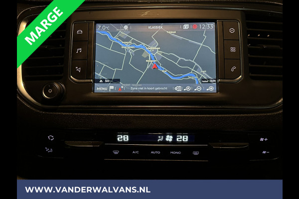 Citroën Jumpy 2.0 BlueHDI **MARGE, GEEN BTW** 123pk L3H1 XL Dubbel cabine Euro6 Airco | Navigatie Cruisecontrol, Apple Carplay, Trekhaak, Parkeersensoren, 5-Zits